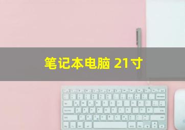 笔记本电脑 21寸